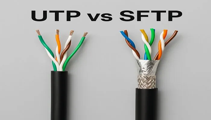 کابل شبکه UTP و SFTP