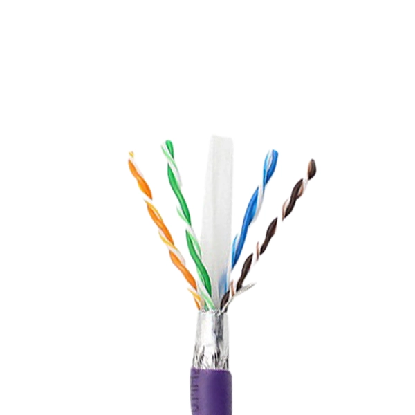 کابل شبکه Cat6 SFTP تمام مس لگراند مغزی 0.42 متراژ 500 متر